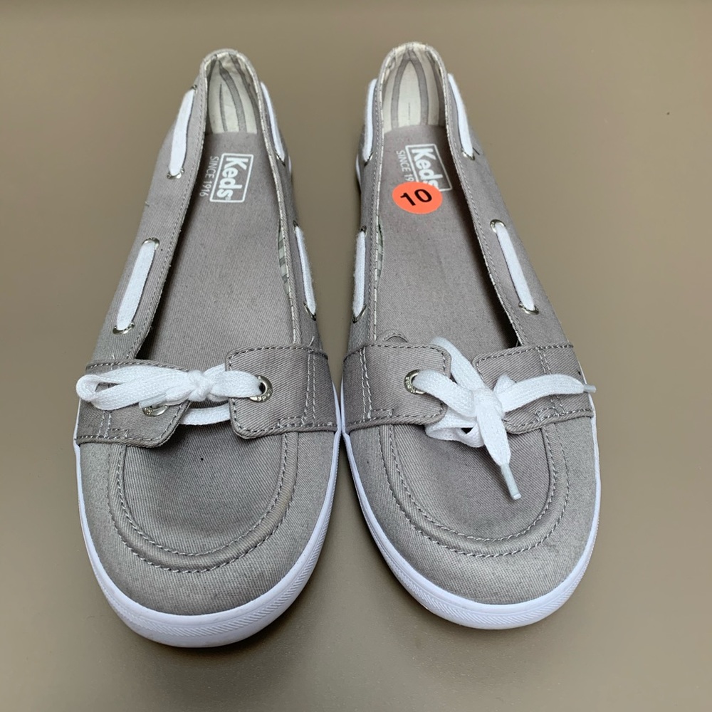 🔥 2 for 30🔥NEW Keds grey slip on shoes size 10